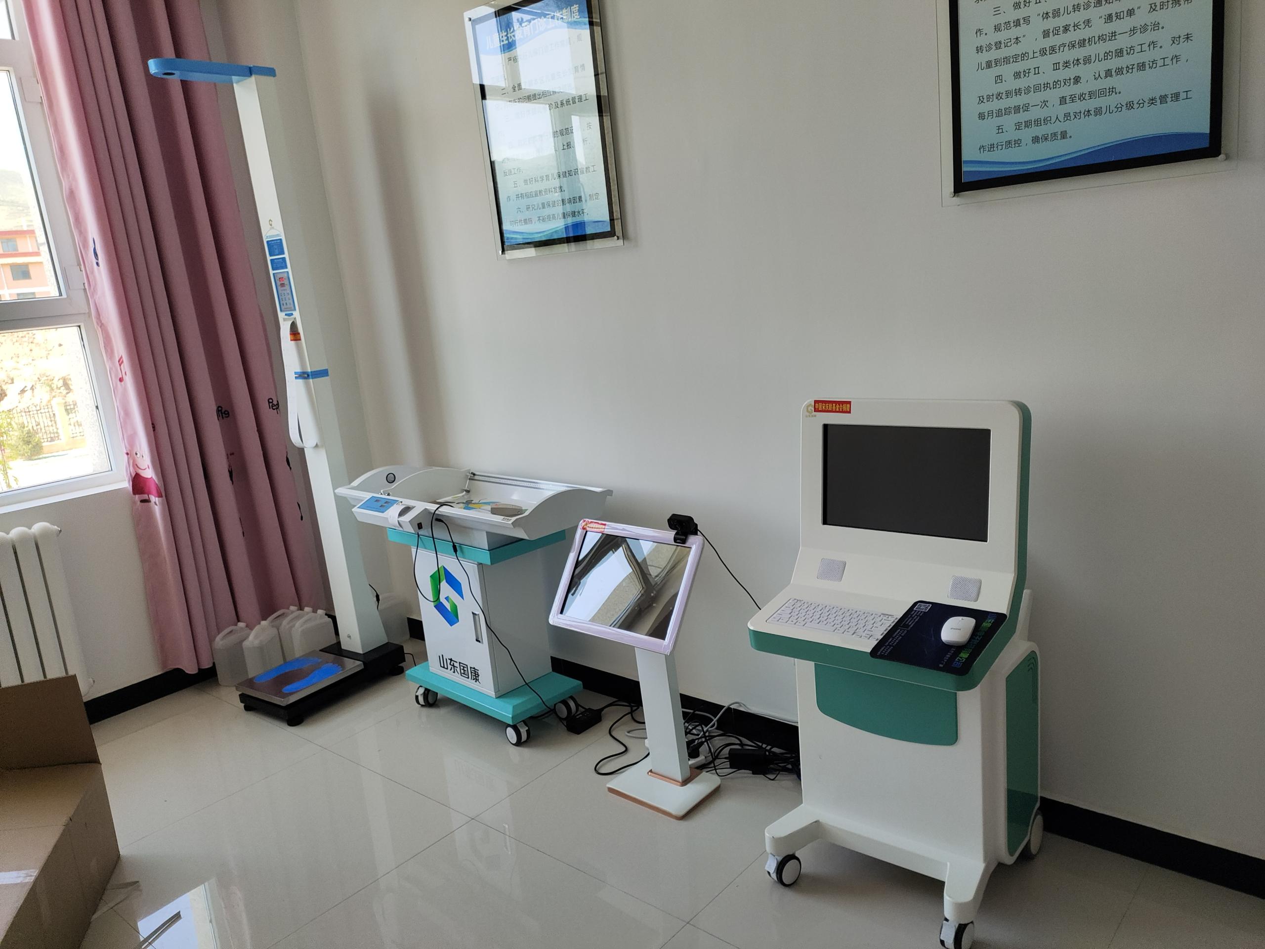 国康儿童智力测试仪厂家历经数日于5日四川南充某妇幼保健院成功安装12.9